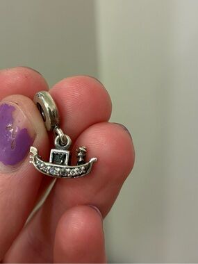 Pandora Silver Venetian Gondola Charm
